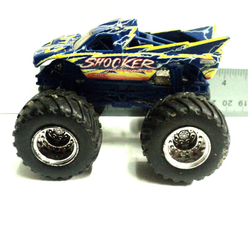 Shocker Motor Sports Hot Wheels Monster Jam Monster Trucks 1:64 2023 3 3/4" Long